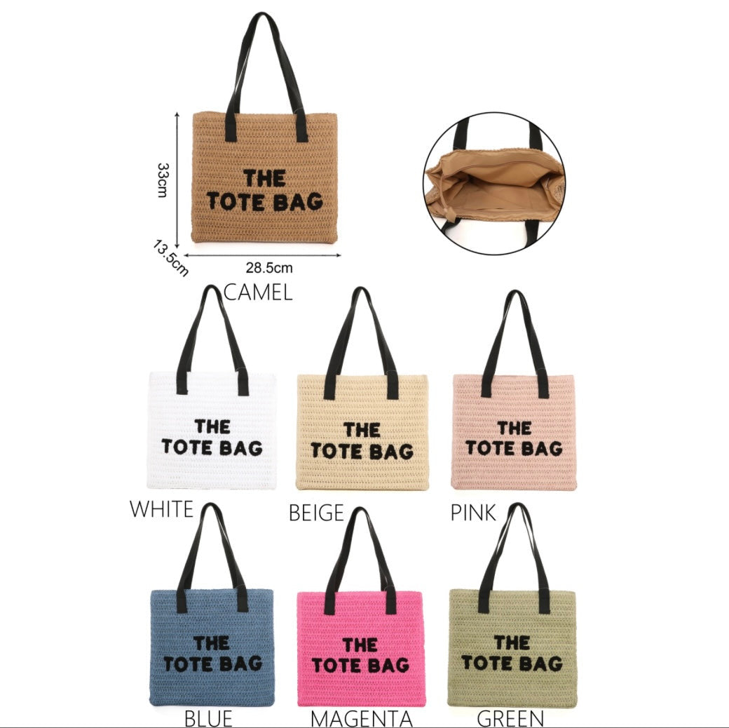 Large Hessian Tote Bag