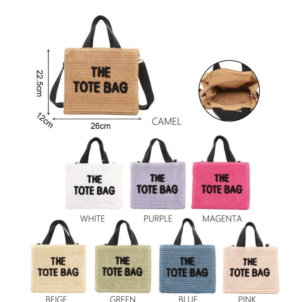 Small Hessian Tote Bag