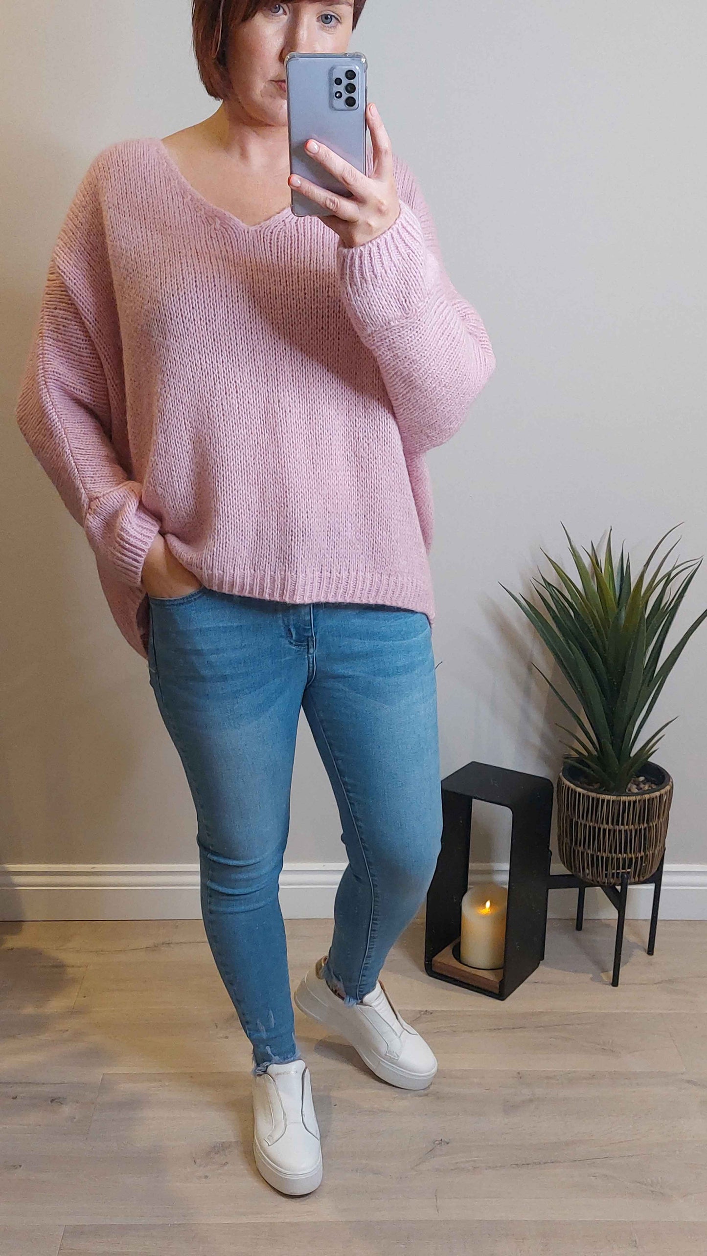 G-smack Distressed Ankle Stretchy Jeans size 20